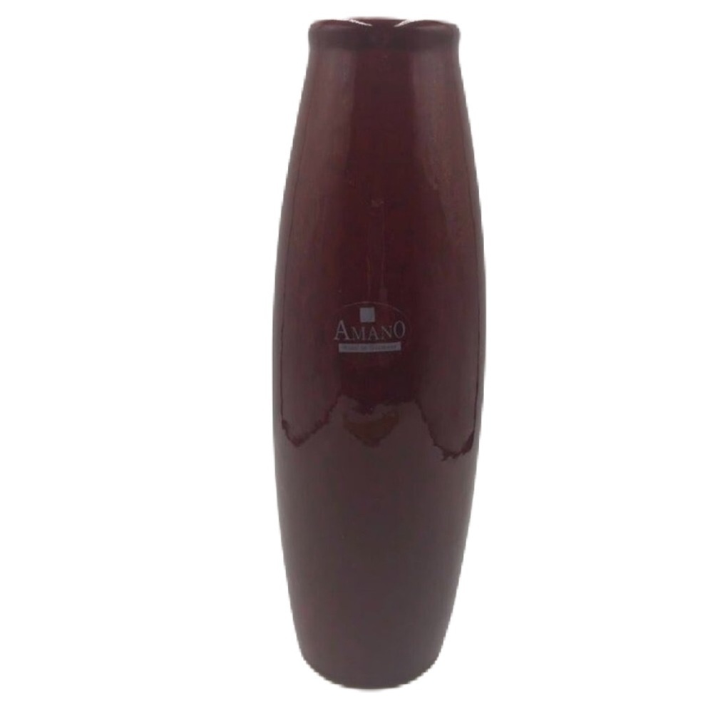 AMANO Made in Germany Scheurich RARE Red Oxblood Vase Pier 1 Imports Décor